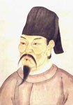 野老念牧童倚杖候荆扉